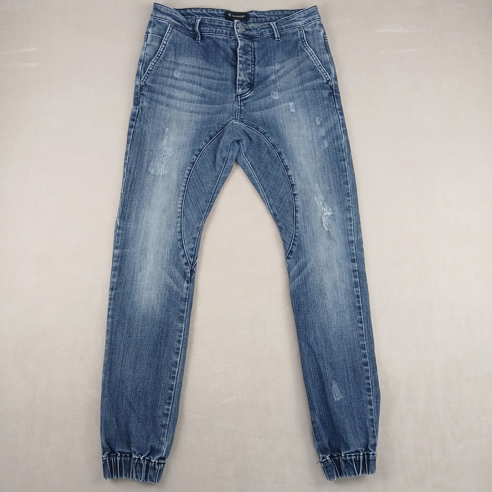 Zanerobe 30x28 Mens Jean Joggers‎ Slingshot Denimo FLAWS